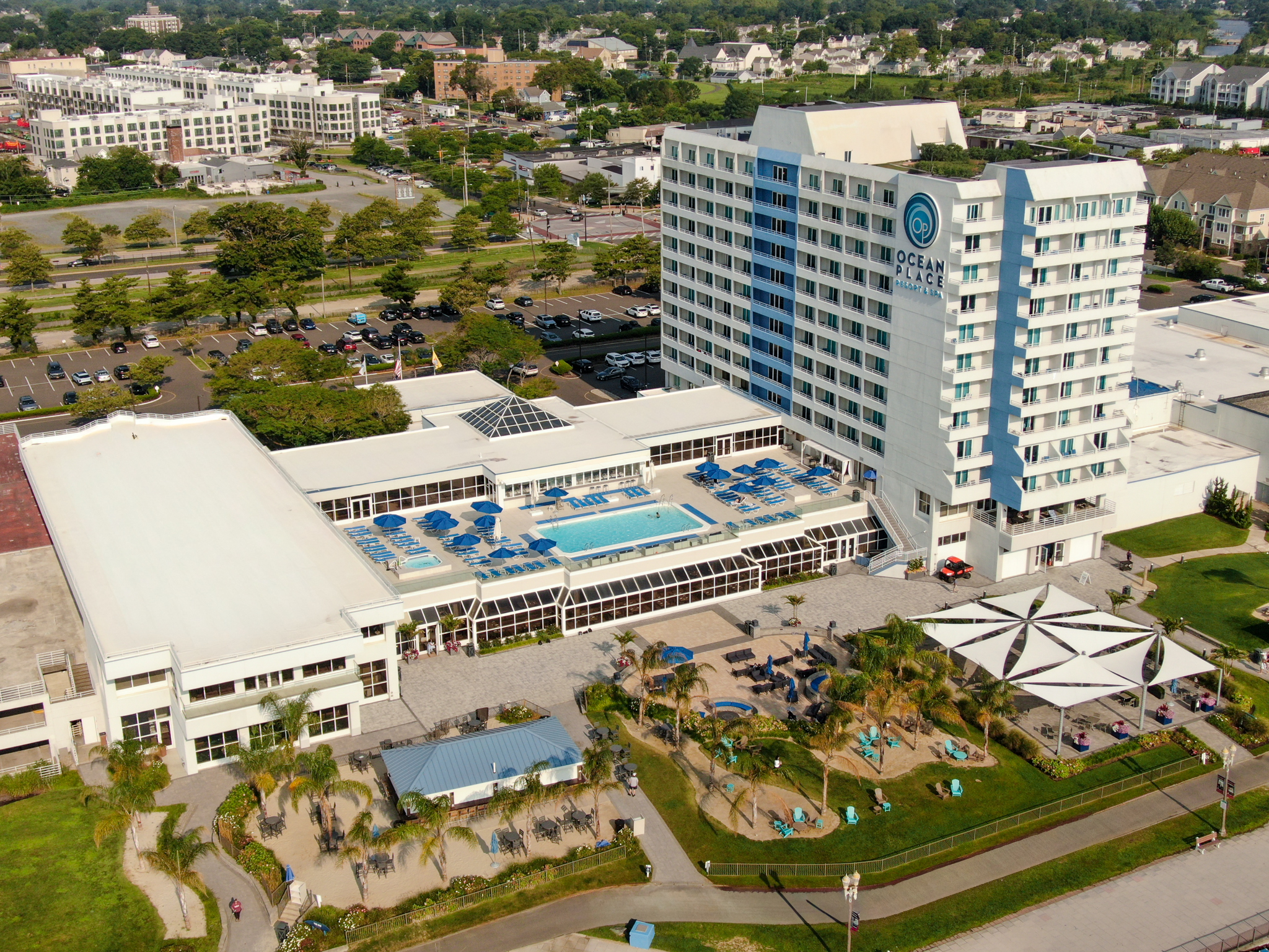 Ocean Place Resort and Spa from above