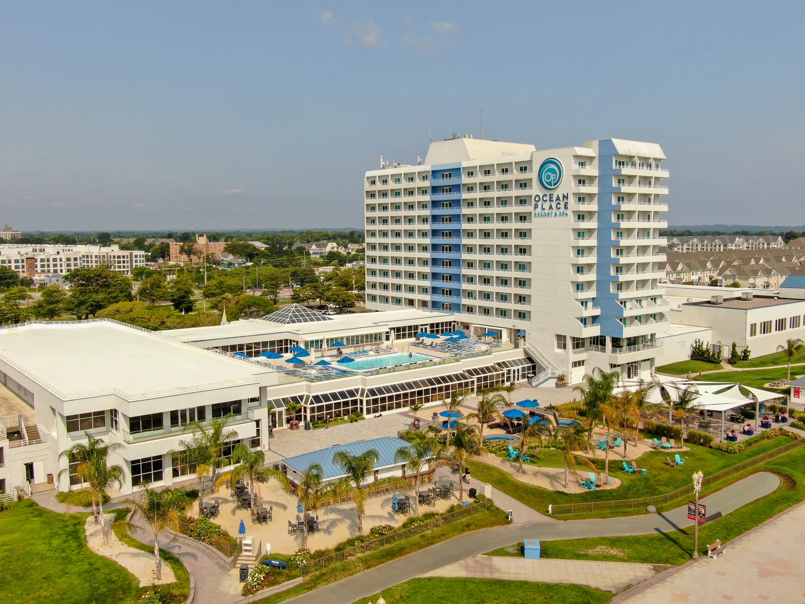 Ocean Place Resort and Spa from above